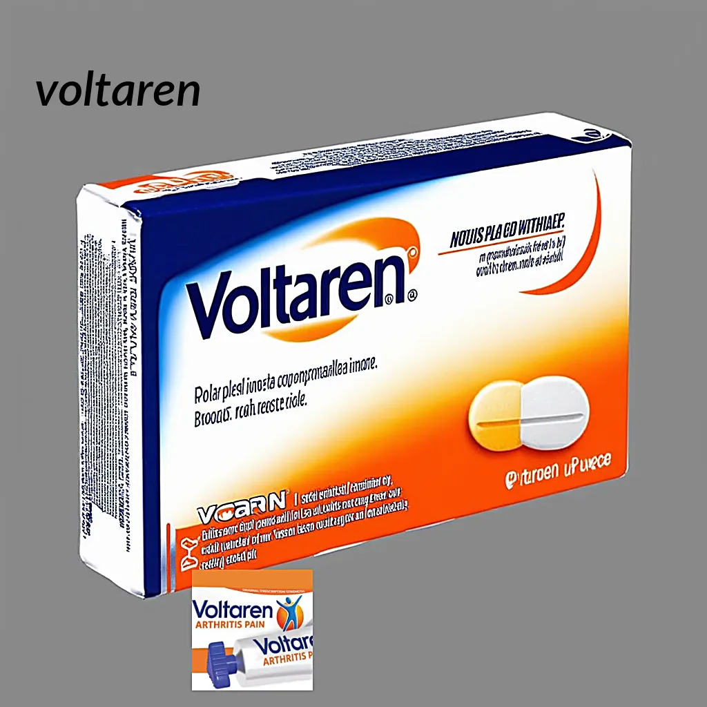 Voltaren gel + vente libre